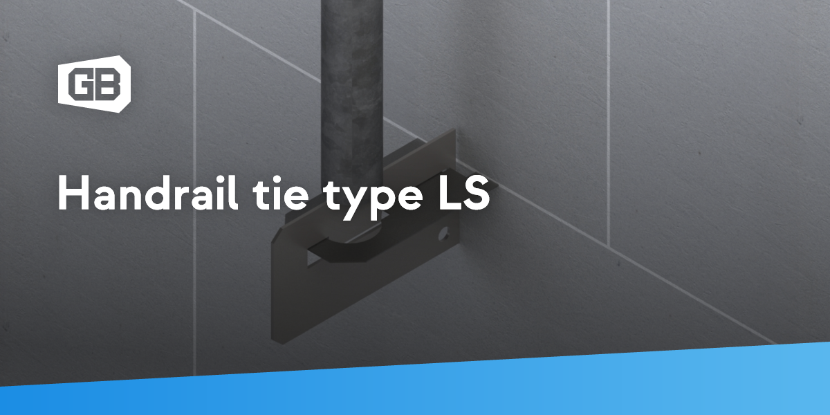 Handrail tie type LS | Gebr. Bodegraven