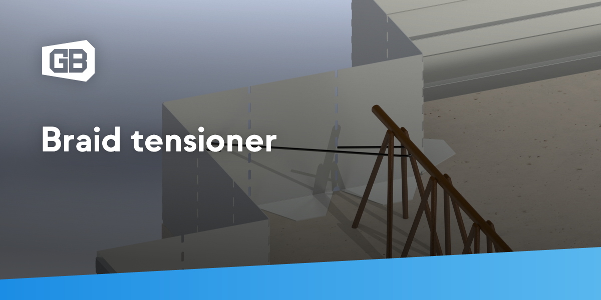 Braid tensioner | Gebr. Bodegraven