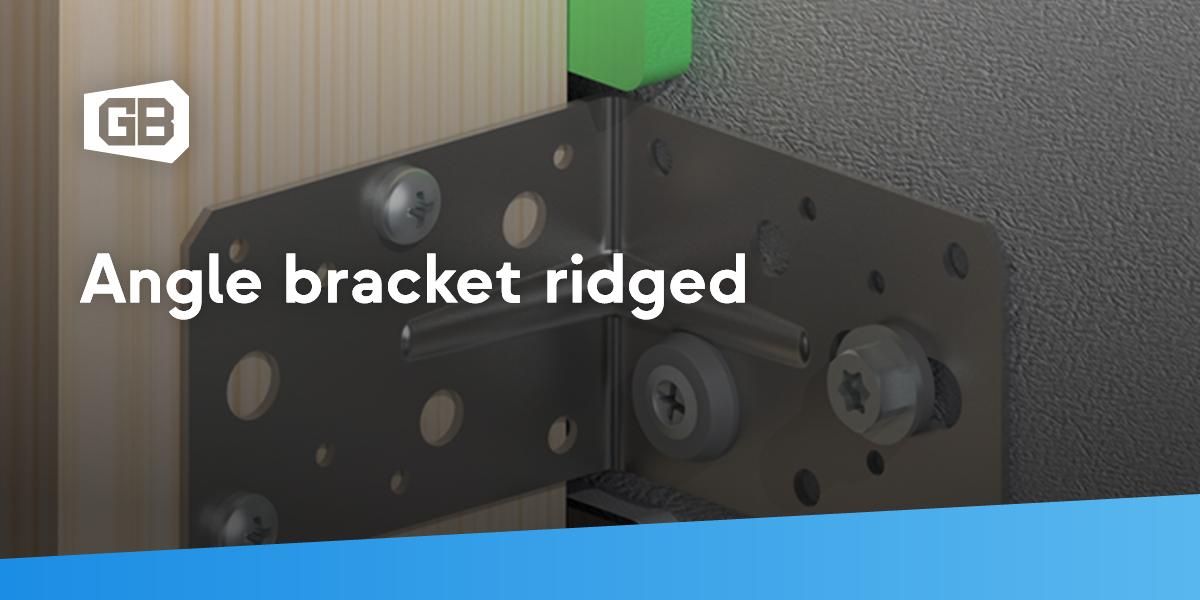 Angle bracket ridged | Gebr. Bodegraven