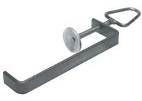 Bench-clamp for brickwork